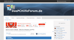 Desktop Screenshot of daspchilfeforum.de