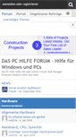 Mobile Screenshot of daspchilfeforum.de