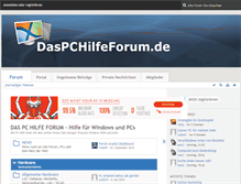 Tablet Screenshot of daspchilfeforum.de